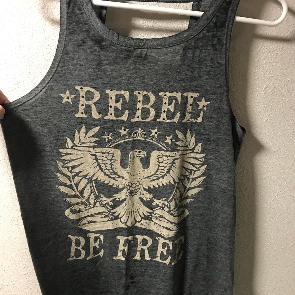Maurices Rebel Be Free graphic tank